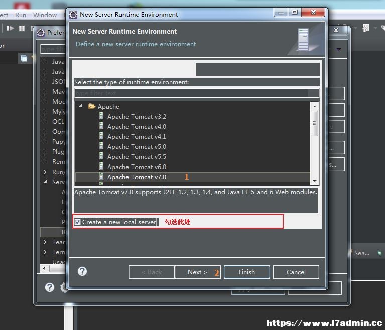 Eclipse添加Tomcat Server配置的方法步骤 [db:标签] 碎碎语  第3张