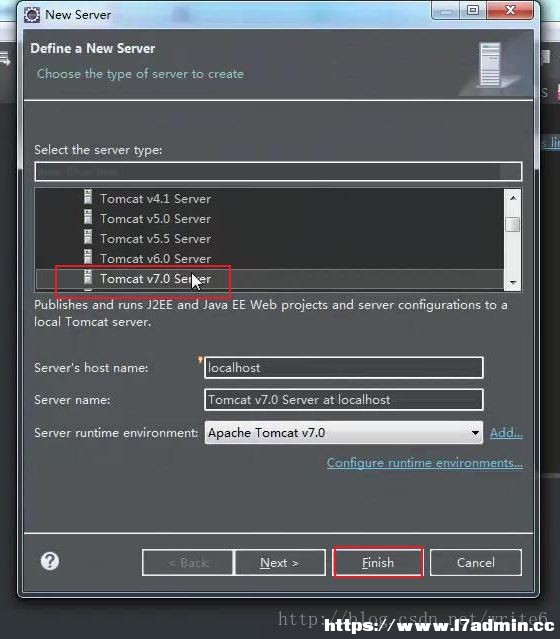 Eclipse添加Tomcat Server配置的方法步骤 [db:标签] 碎碎语  第8张