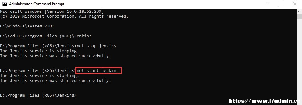 Windows系统修改Jenkins端口号 [db:标签] 碎碎语  第7张