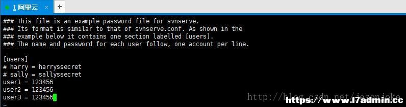 Linux服务器配置多个svn仓库流程详解 [db:标签] 碎碎语  第2张