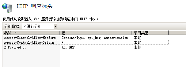 IIS的web.config中跨域访问设置方法 [db:标签] 碎碎语  第3张