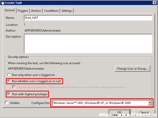 Windows 2008任务计划执行bat脚本失败返回0x1的解决方法 [db:标签] 碎碎语  第4张