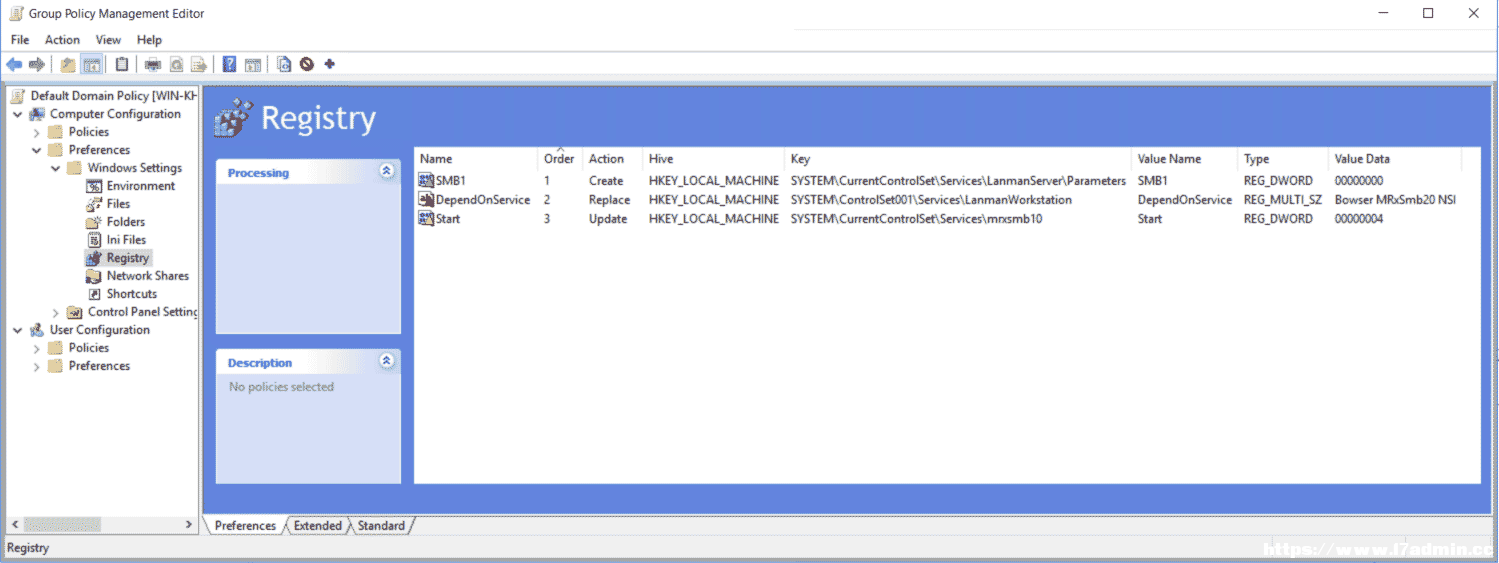 在 Windows服务器中启用/禁用SMBv1、SMBv2和SMBv3的方法 [db:标签] 碎碎语  第6张
