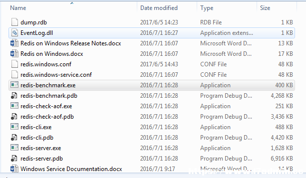 Windows下搭建Redis服务器图文教程 [db:标签] 碎碎语  第1张