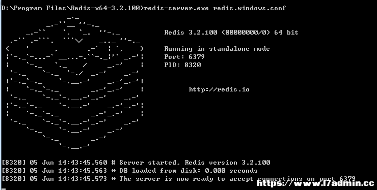 Windows下搭建Redis服务器图文教程 [db:标签] 碎碎语  第4张
