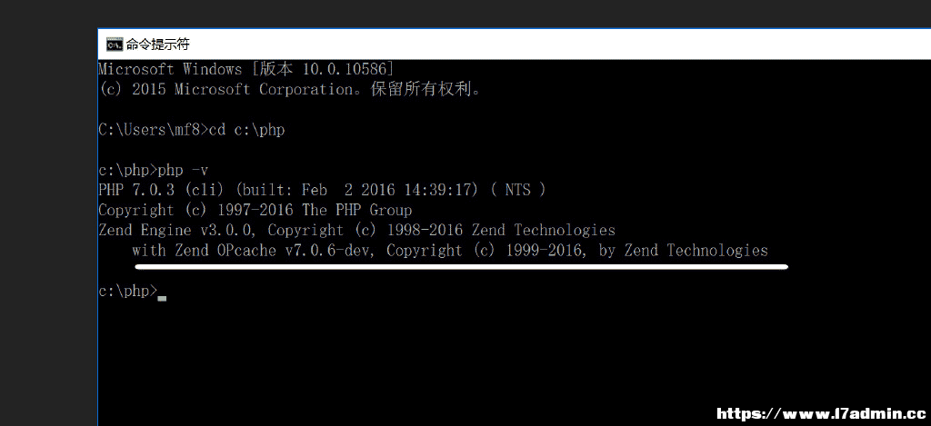 Windows Server 2016服务器搭建PHP7运行环境的方法 [db:标签] 碎碎语  第26张