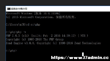 Windows Server 2016服务器搭建PHP7运行环境的方法 [db:标签] 碎碎语  第13张