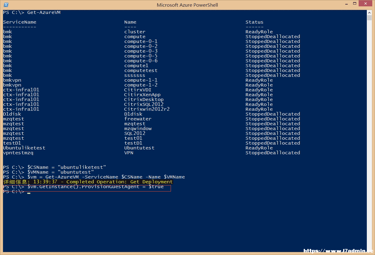Windows Azure平台重置Linux密码的方法 [db:标签] 碎碎语  第9张