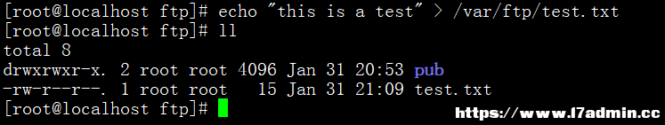 linux ftp匿名上传、下载开机自启问题如何解决 [db:标签] 碎碎语  第3张